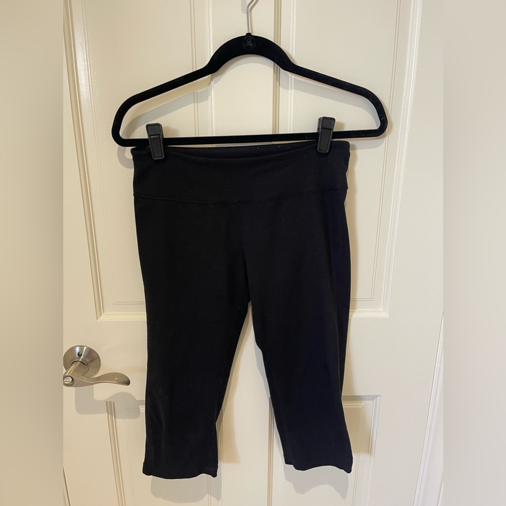 Zella black chop workout leggings size S